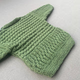 Knitted by Nana Max Jumper - Soft Jade