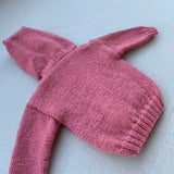Knitted by Nana Hooded Cardigan - Spice