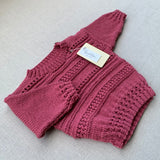 Knitted by Nana Harley Jumper - Turkish Rose