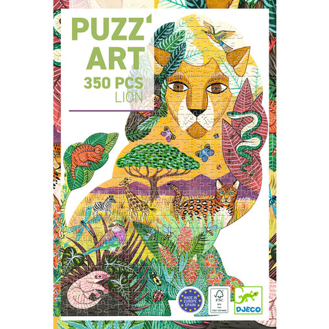 Djeco Puzz' Art Lion 350pce Puzzle