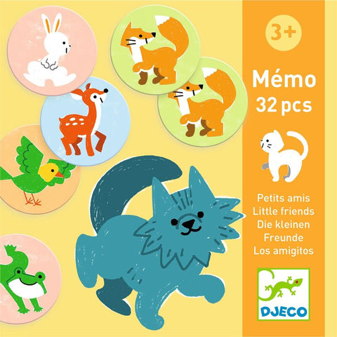Djeco Little Friends Memory Game