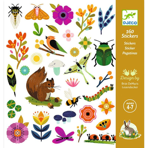 Djeco Garden Stickers 160