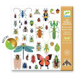 Djeco Microcosms Metallic 160 Sticker Set