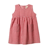 Nature Baby Dorothy Dress Red Check