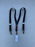 Milk x Soda Leonardo Suspenders / Braces - Black with Camo