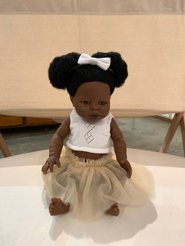Belonil Tiny Black Baby Girl - with PWK outfit
