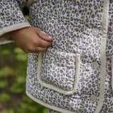 Nature Baby -  Edith Quilted Jacket Briarwood Heron Print
