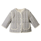Nature Baby -  Edith Quilted Jacket Briarwood Heron Print