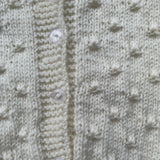 Knitted by Nana Lulu Cardigan Cream