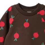 Nature Baby Emerson Sweater Grande Radish Print