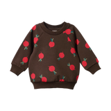 Nature Baby Emerson Sweater Grande Radish Print