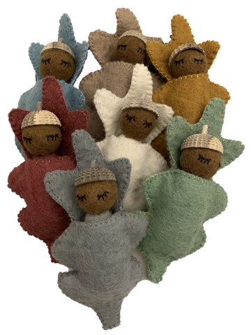 Papoose Earth Acorn Baby Assorted