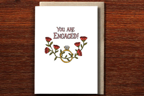The Nonsense Maker Engagement Florals