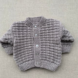 Knitted by Nana Timmy Cardigan Champagne