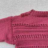 Knitted by Nana Harley Jumper - Turkish Rose