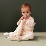 Nature Baby - Footed Rompers Pointelle - Dandelion