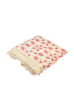 Louise Misha Lana Beach Towel Raspberry Flowers