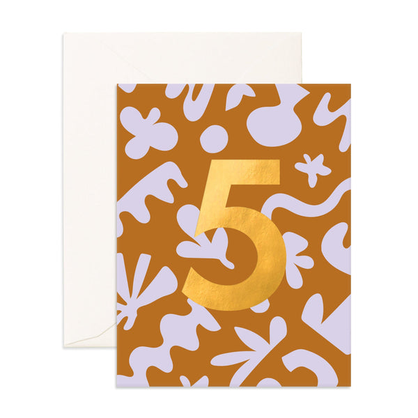 Fox & Fallow Number 5 Party Card