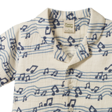 Nature Baby - Guthrie Shirt Muslin - Rhythm