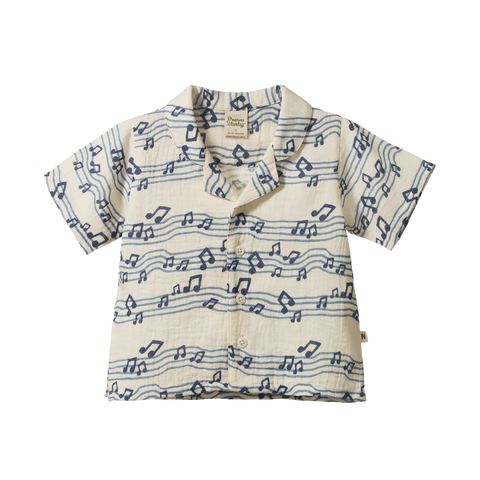 Nature Baby - Guthrie Shirt Muslin - Rhythm