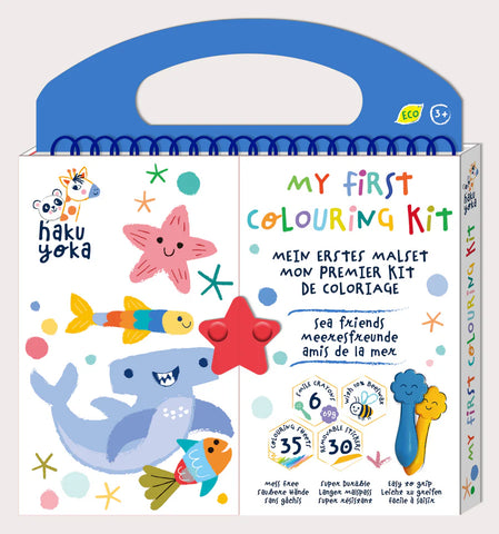 Haku Yoka My First Colouring Kit Sea