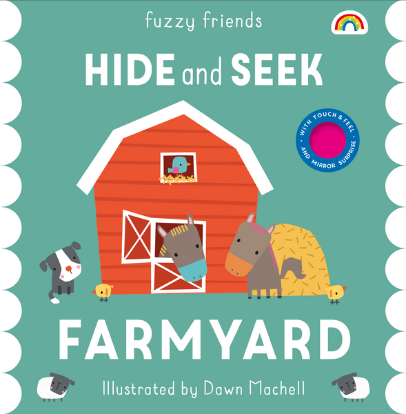 Fuzzy Friends Hide and Seek Book Farmyard