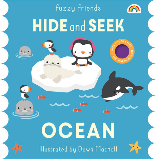 Fuzzy Friends Hide and Seek Book Ocean