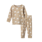 Nature Baby Long Sleeve Pyjama Set Poet Print