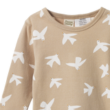 Nature Baby Long Sleeve Pyjama Set Poet Print