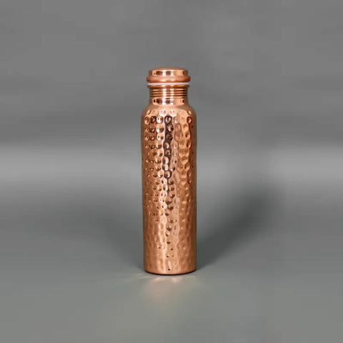 Handcrafted Hammered Copper Water Bottle -950ml