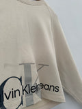 Pre Loved Calvin Klein Jeans cropped sweat
