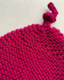 Knitted by Nana Merino Beanie - Boysenberry