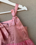 Vintage Rose Rosie Pink Silk Dress