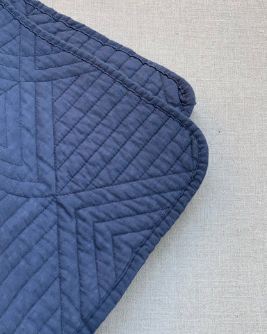 Pretty Wild Kids Diamond Navy Throw