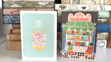 Florence Fry Number 10 Candles  Birthday Card