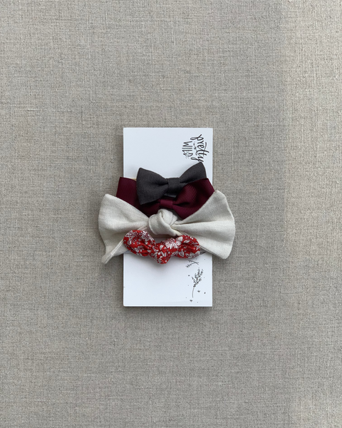 Pretty Wild Kids Oxford Hair Set
