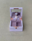 Imajpak Wooden Ballerina Jewelry Box - Lilac