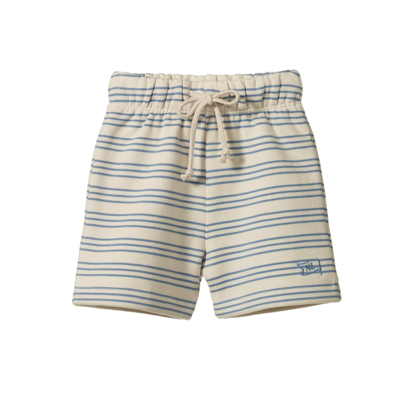 Nature Baby - Jimmy Shorts Sweatshirting Stipe Trio