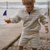 Nature Baby - Jimmy Shorts Sweatshirting Stipe Trio