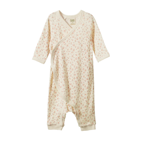 Nature Baby - Kimono Stretch & Grow Pointelle - Dandelion