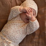 Nature Baby - Knotted Beanie Pointelle - Dandelion