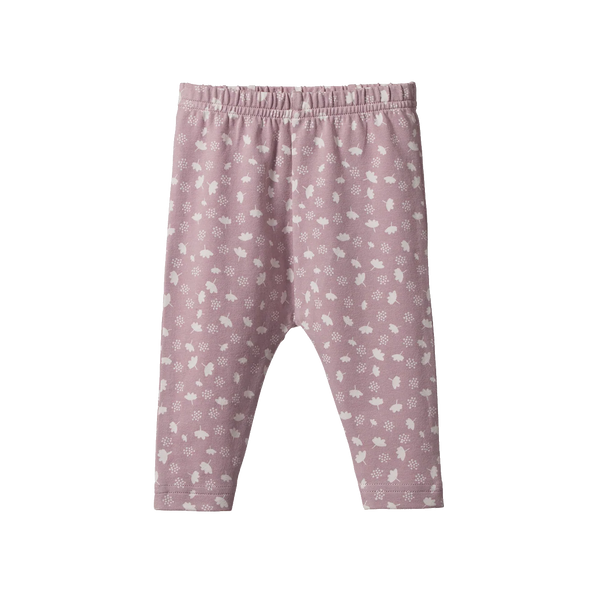 Nature Baby Leggings - Dandelion Lilac Print