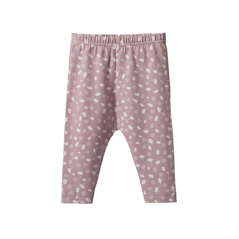 Nature Baby Leggings - Dandelion Lilac Print