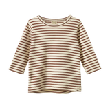 Nature Baby Long Sleeve River Tee - Pinecone Sailor Stripe