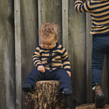 Nature Baby Lou Pants Cotton Knit Navy