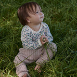 Nature Baby Lou Pants Cotton Knit Rose Dust