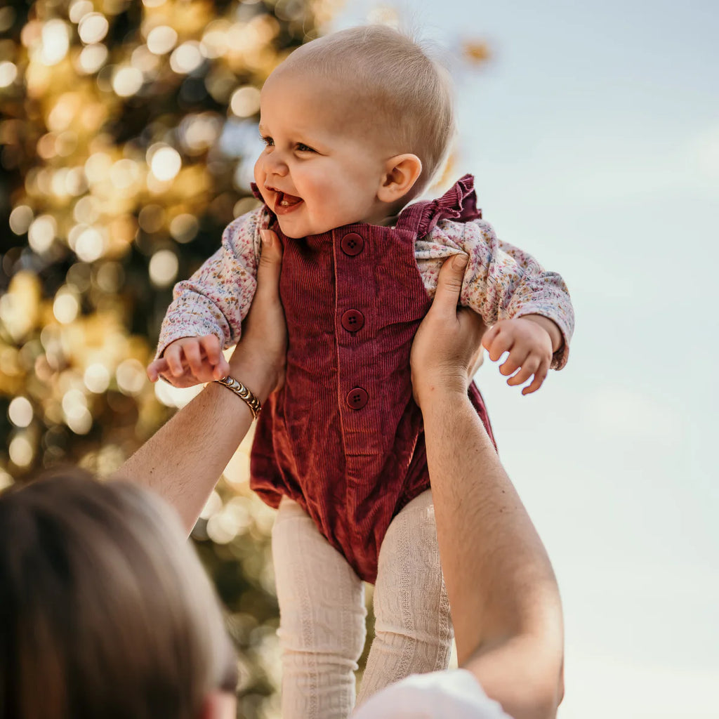 Lamington Merino Tights Baby Plain Cream