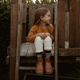 Lamington Child Merino Crew Socks - West