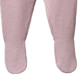 Nature Baby Merino Knit Footed Romper - Lilac