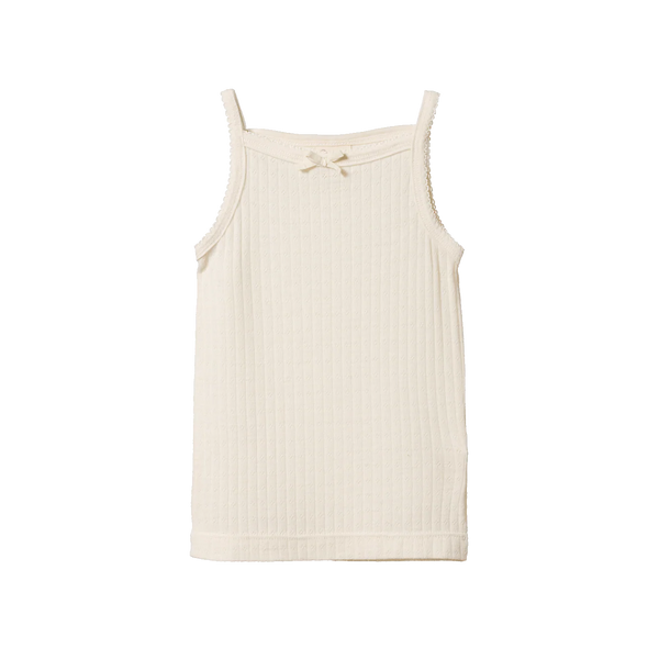Nature Baby Merr Ess Camisole Pointelle - Natural